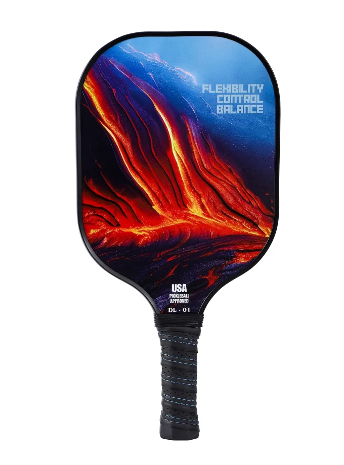 USAPA Approved Graphite Pickleball Paddle - Lightweight Precision Control Racquet for Indoor & Outdoor Play