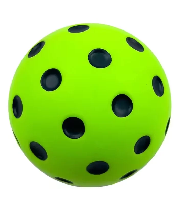 Quiet Pickleball Foam Balls for Indoor Practice - High Density Soft Foam Training Balls with Realistic Bounce