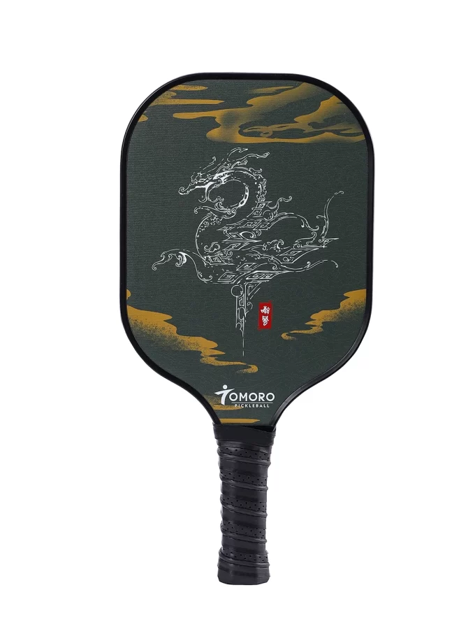 USAPA Approved Graphite Pickleball Paddle - Lightweight Precision Control Racquet for Indoor & Outdoor Play