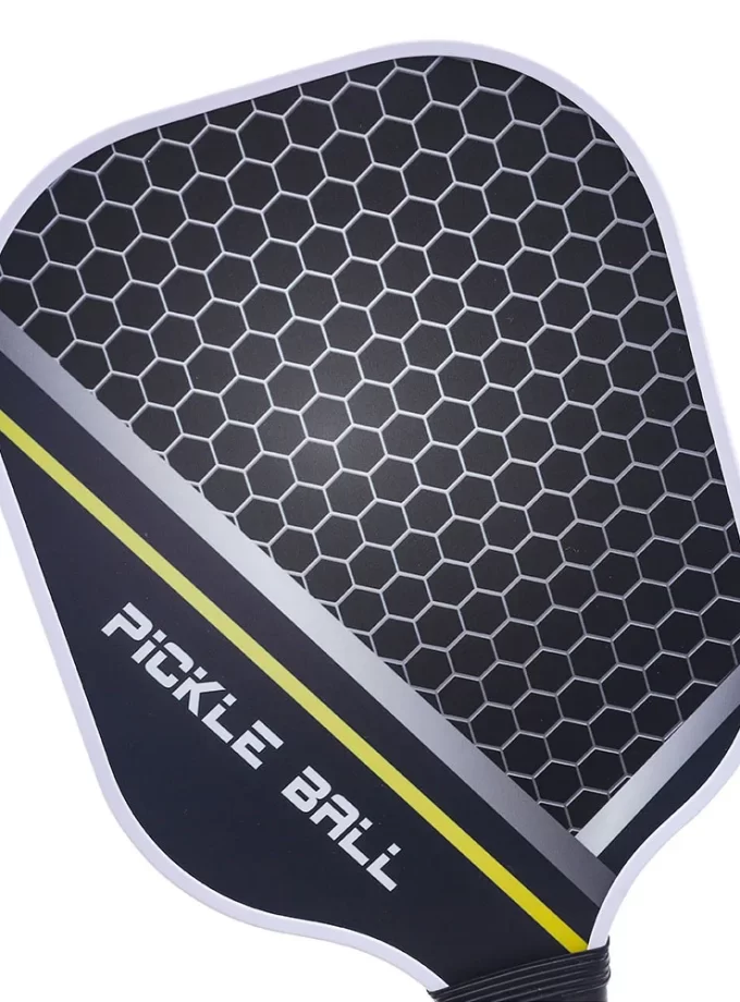 USAPA Approved Carbon Fiber Pickleball Paddle Set - Lightweight Graphite Racquets with 4 Balls & Bag